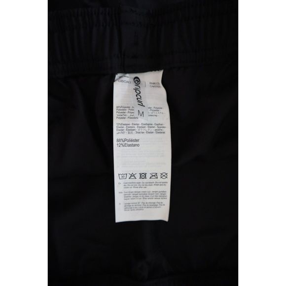 Rip Curl GBOAT9 Women's Sz Medium Black Classic Surf Eco 3" Boardshorts - Picture 4 of 9